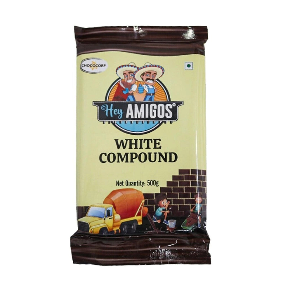 Hey Amigos White Chocolate Compound 500g